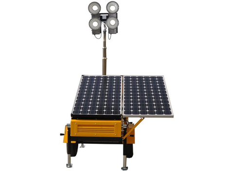 Solar Tower Floodlights